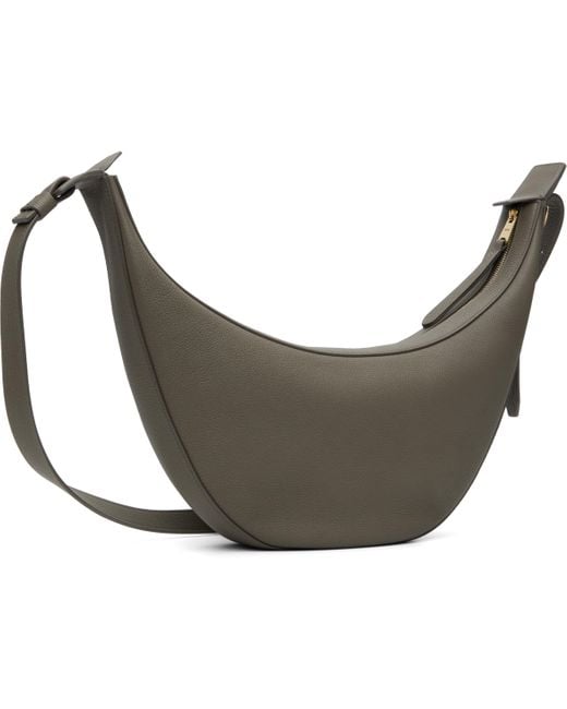 Khaite Black Taupe Small Augustina Crossbody Bag