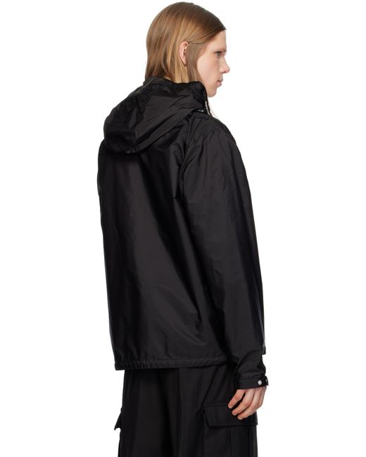 メンズ Moncler ブラック Remoray フード付きジャケット Black