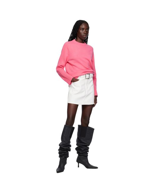 Fax Copy Express Black Ssense Exclusive Pegged Miniskirt