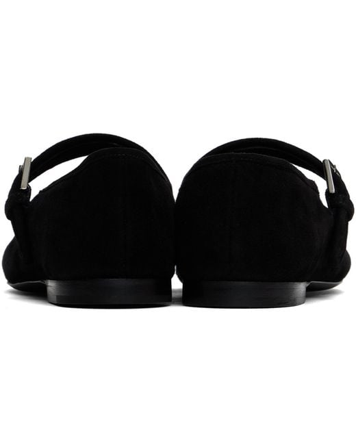 The Row Black Boheme Mj Ballerina Flats