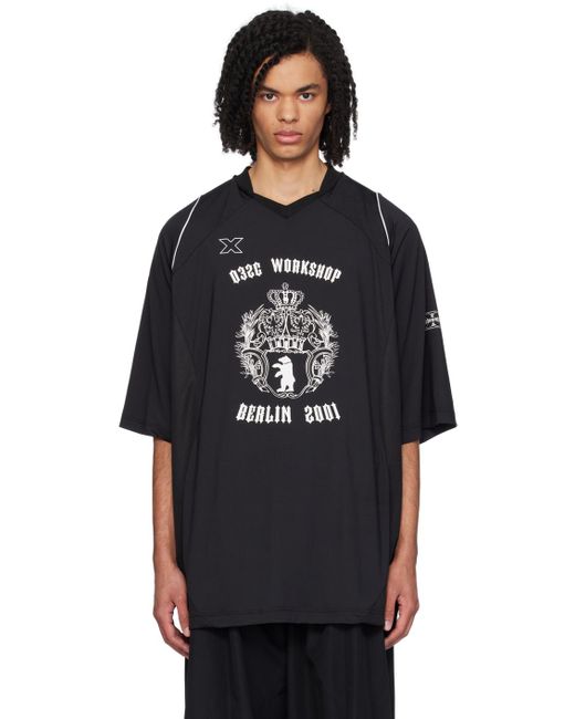 032c Black Bär T-Shirt for men