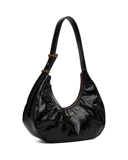 Rag & Bone Black Hudson Leather Bag