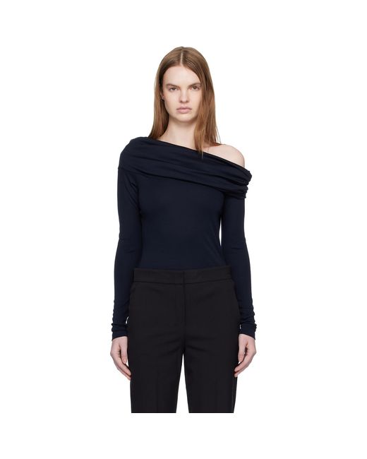 Max Mara Blue Mxporafo Blouse