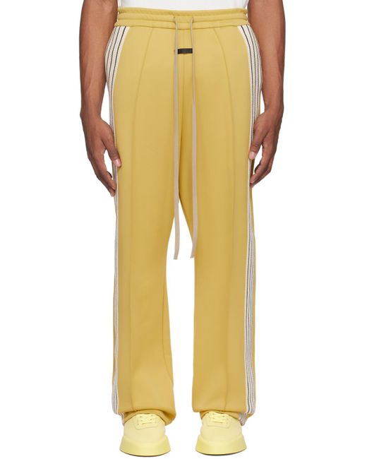 Fear Of God Yellow Relaxed-Fit Sweatpants for men