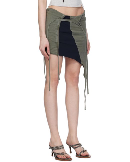 OTTOLINGER Black Ssense Exclusive Taupe & Miniskirt