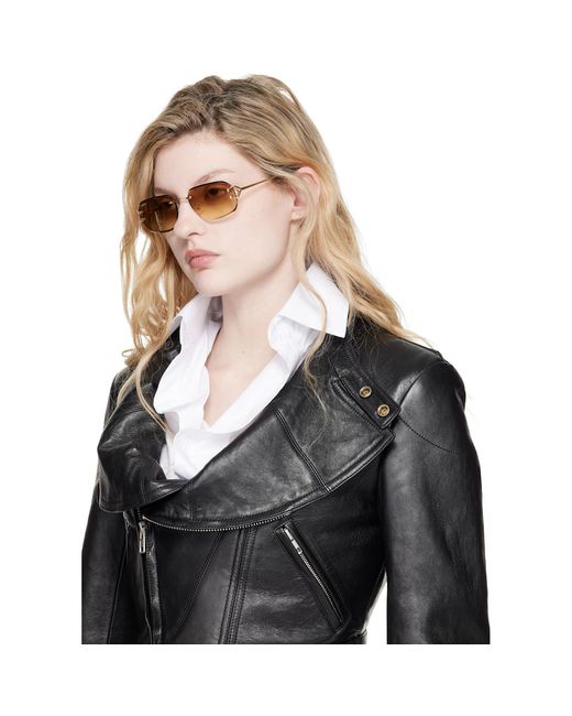 Cartier Black Classic C Motif Sunglasses