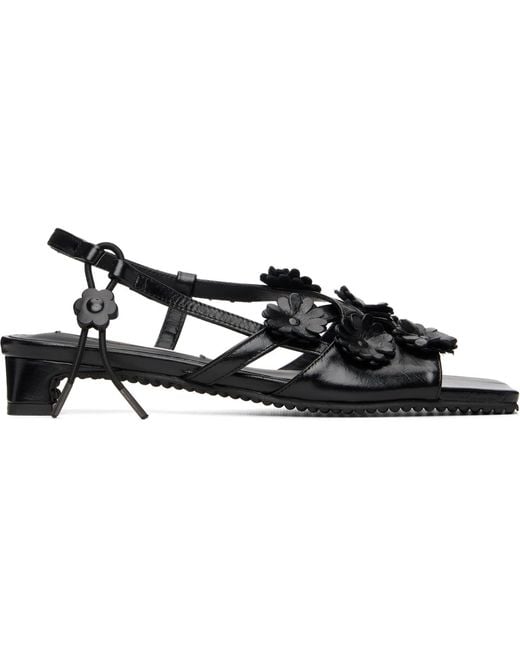 CECILIE BAHNSEN Black Cbarna Heeled Sandals