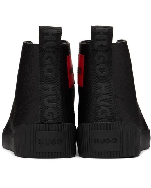 メンズ BOSS Zero Hito ハイカットスニーカー ブラック | Lyst