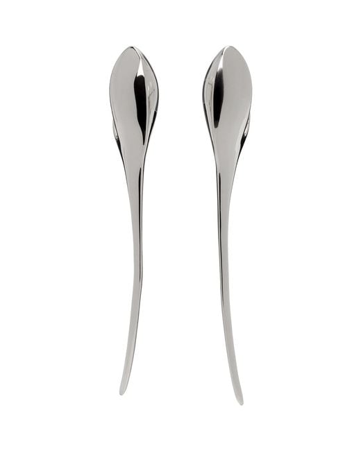 Givenchy Black Maple Seed Earrings