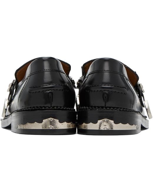 Toga Virilis Black Hardware Loafers for men