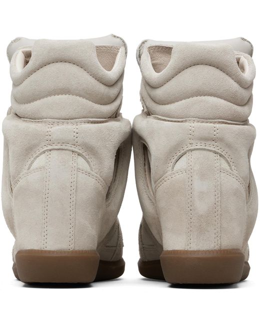 Isabel Marant Gray Bekett Sneakers