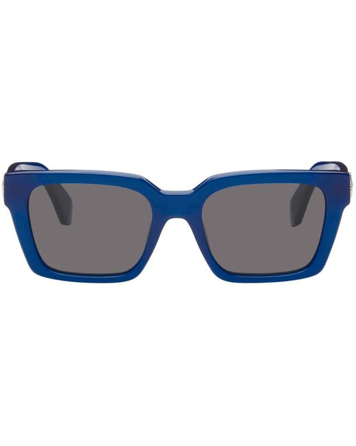 Off- lunettes de soleil branson bleues Off-White c/o Virgil Abloh pour homme en coloris Blue