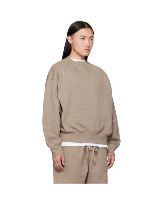 Fear Of God Natural Classic Crewneck Sweatshirt for men