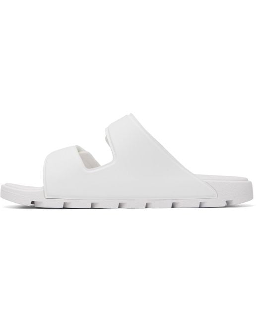 HUGO Black Double Touch-Closure Straps Logo Sandals for men
