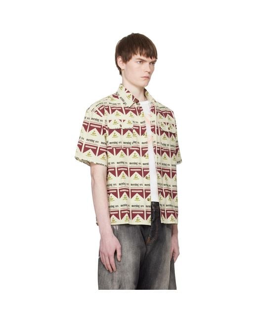 Carne Bollente Multicolor Off- 'Smoking Hot' Shirt for men