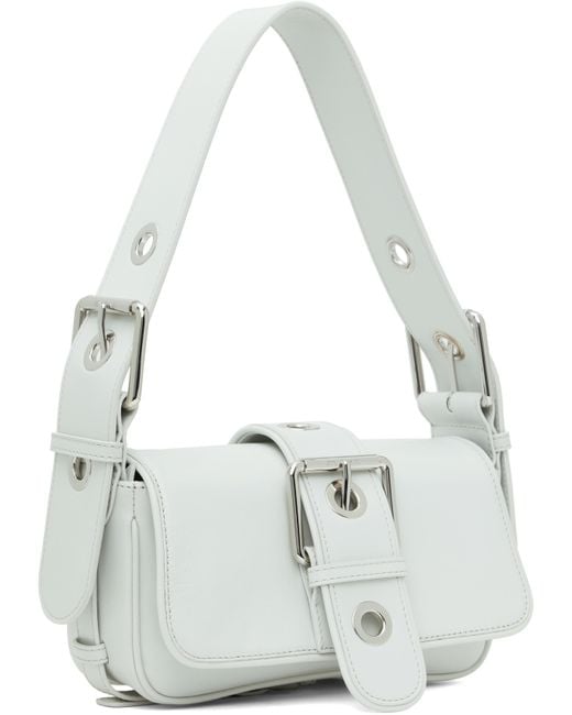 By Far オフホワイト Eloise クリースレザー バッグ White
