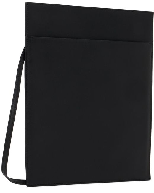 The Row Black Large Pocket Pouch for men
