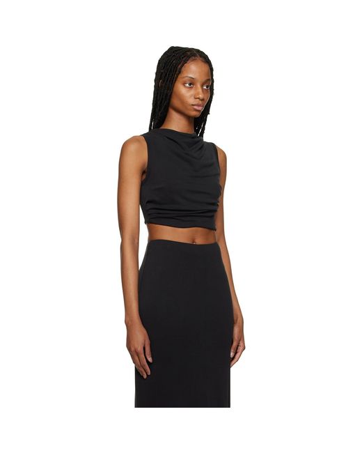 Third Form Black Mode Tuck Tank Top