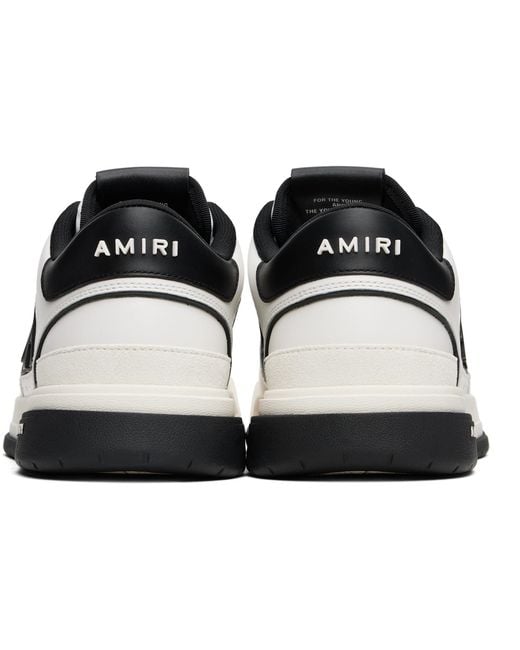 Amiri Black Classic Low Sneakers for men