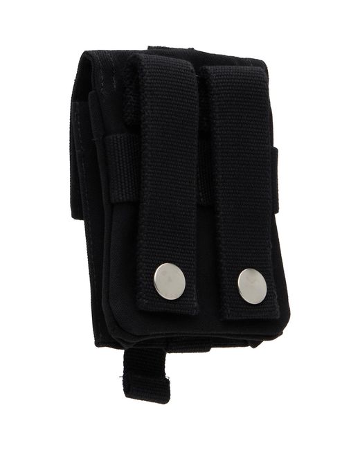 Rick Owens Black 'suicide' Edition Temple Cigarette Pocket Pouch for men