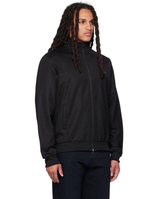 Fred Perry Embroidered Track Jacket in Black for Men | Lyst Canada