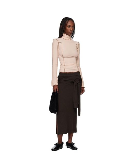 Baserange Black Omato Turtleneck