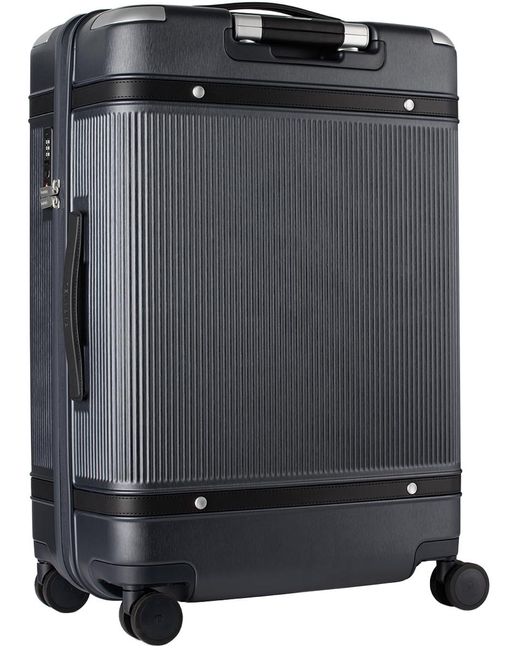 Paravel Black Aviator Grand Suitcase for men