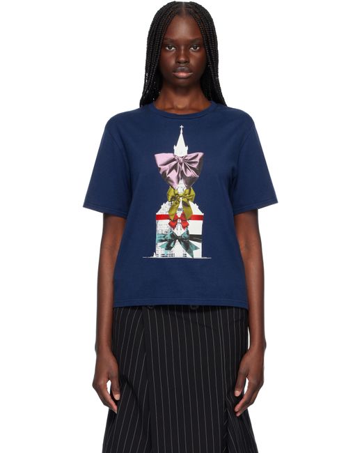 Undercover ネイビー Uc1E1891-3 Tシャツ Blue