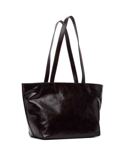 Alexander Wang Black Burgundy Punch Medium Tote