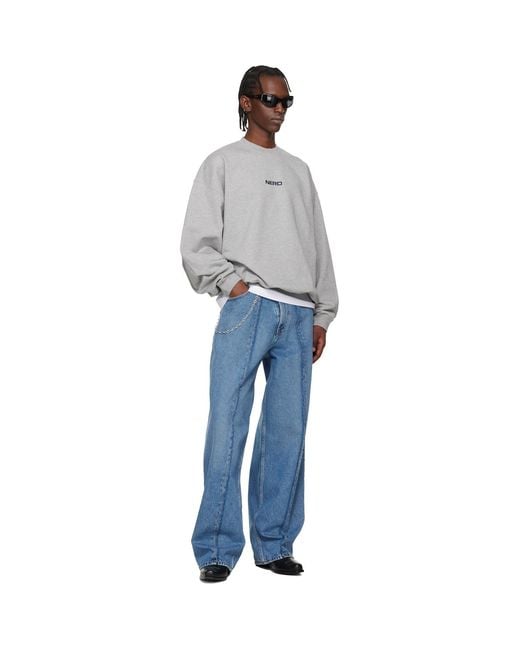 Vetements Gray 'Nerd' Sweatshirt for men