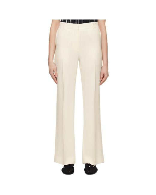 Totême Natural Relaxed-Fit Trousers
