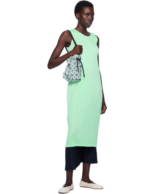 Issey Miyake Green Wring Matte Bag
