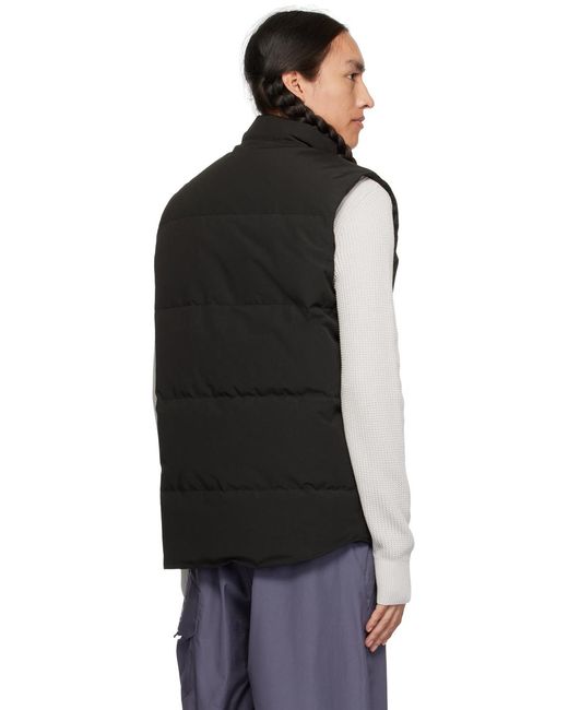 Veste freestyle noire rembourrée en duvet Canada Goose pour homme en coloris Black