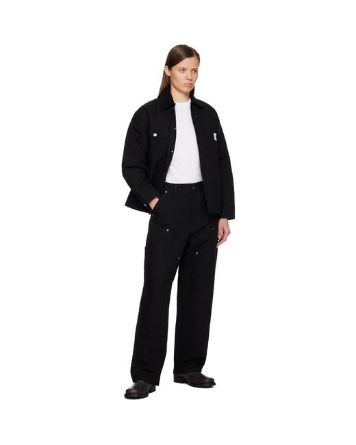 Carhartt Black Brandon Double Knee Jeans