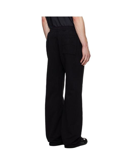 Rhude Black Classique Sweatpants for men