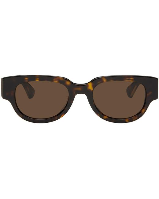 Bottega Veneta Black Brown Tri-fold Sunglasses for men