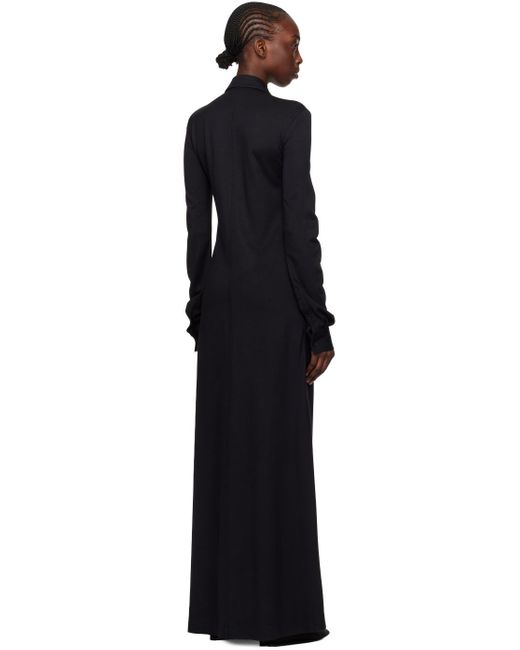 Totême  Black Flowing Maxi Dress