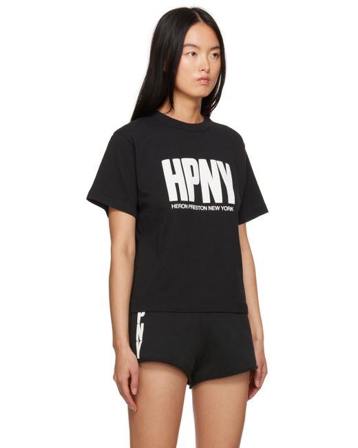 Heron Preston Black 'hpny' T-shirt