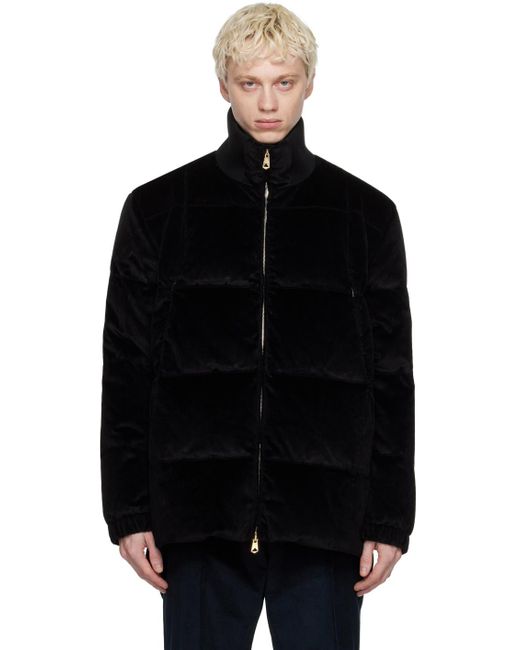 Manteau matelassé noir rembourré en duvet Paul Smith pour homme en coloris Black