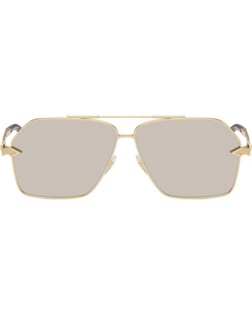 Versace Black Avanti Aviator Sunglasses for men