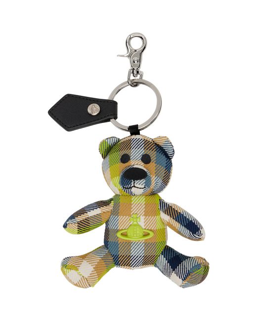 Vivienne Westwood Multicolor Teddy Bear Keychain for men