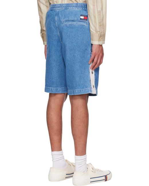 Tommy Hilfiger Blue Aiden Denim Shorts for men
