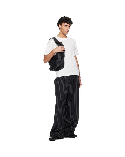 Y-3 Black S Newspaper Bag for men