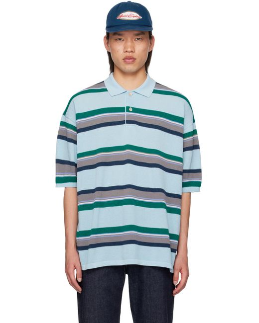 Nanamica Stripe Polo for Men | Lyst Nanamica Stripe Polo for Men | Lyst