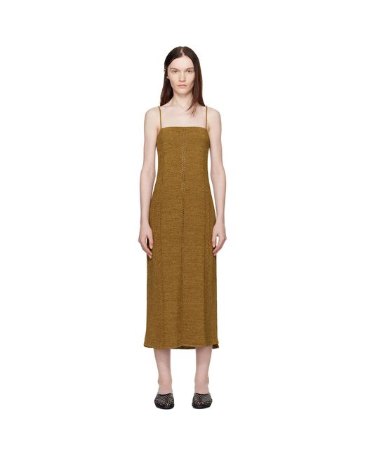 Proenza Schouler Black Suki Midi Dress