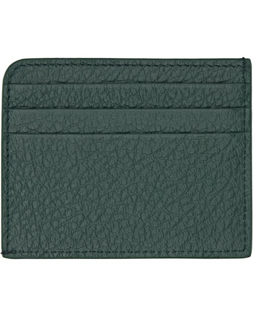 Porte-Carte Vert À Ornement Cousu Maison Margiela pour homme en coloris Green