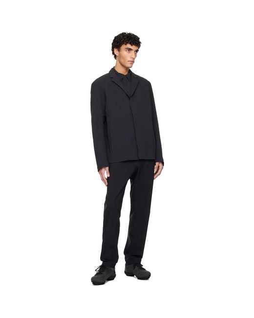 Veilance Black Spere Blazer for men