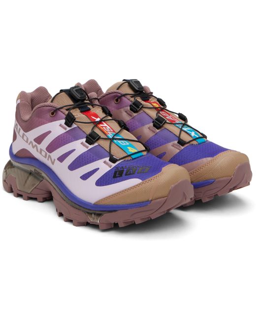 Salomon パープル&ブラウン Xt-4 Og スニーカー Purple