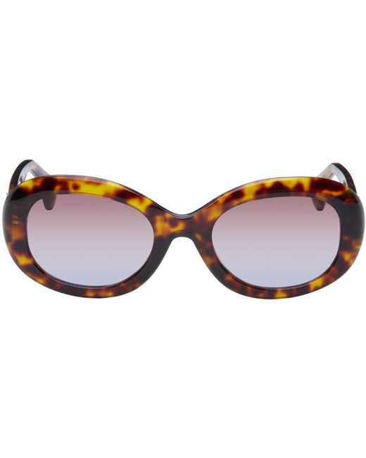 Vivienne Westwood Black Tortoiseshell Vivienne Sunglasses