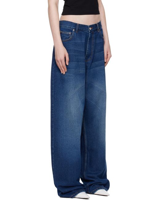 Abra Blue Baggy Jeans